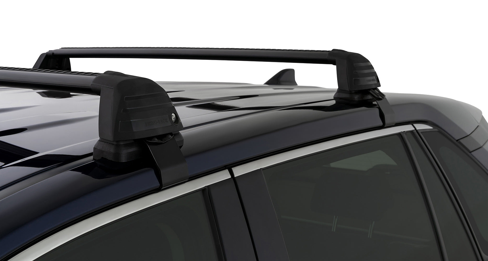 Vortex Roc25 Flush Black 2 Bar Roof Rack