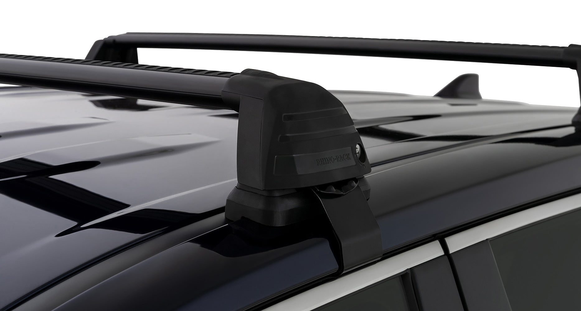 Vortex Roc25 Flush Black 2 Bar Roof Rack