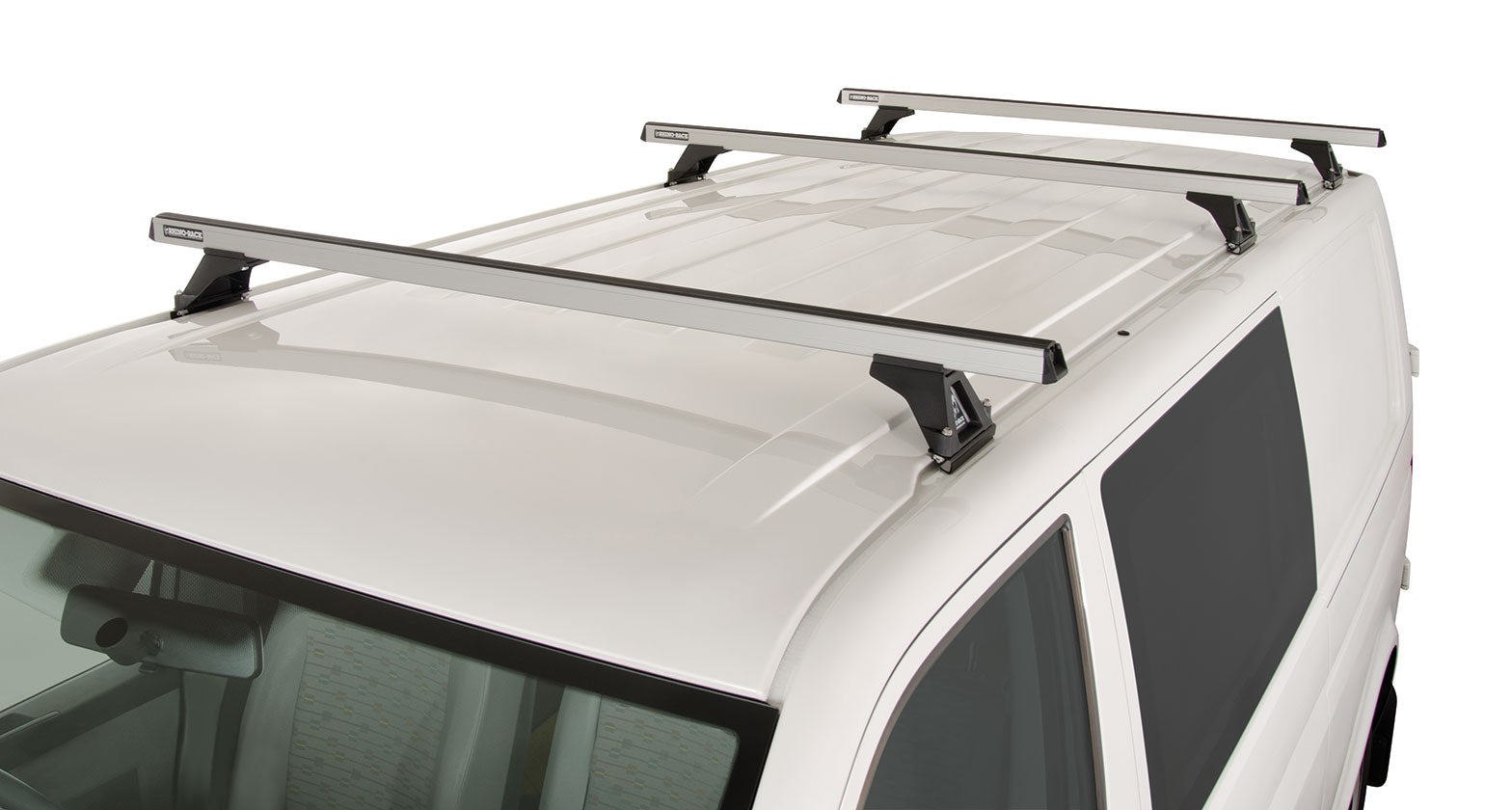 Heavy Duty Rltf Silver 3 Bar Roof Rack