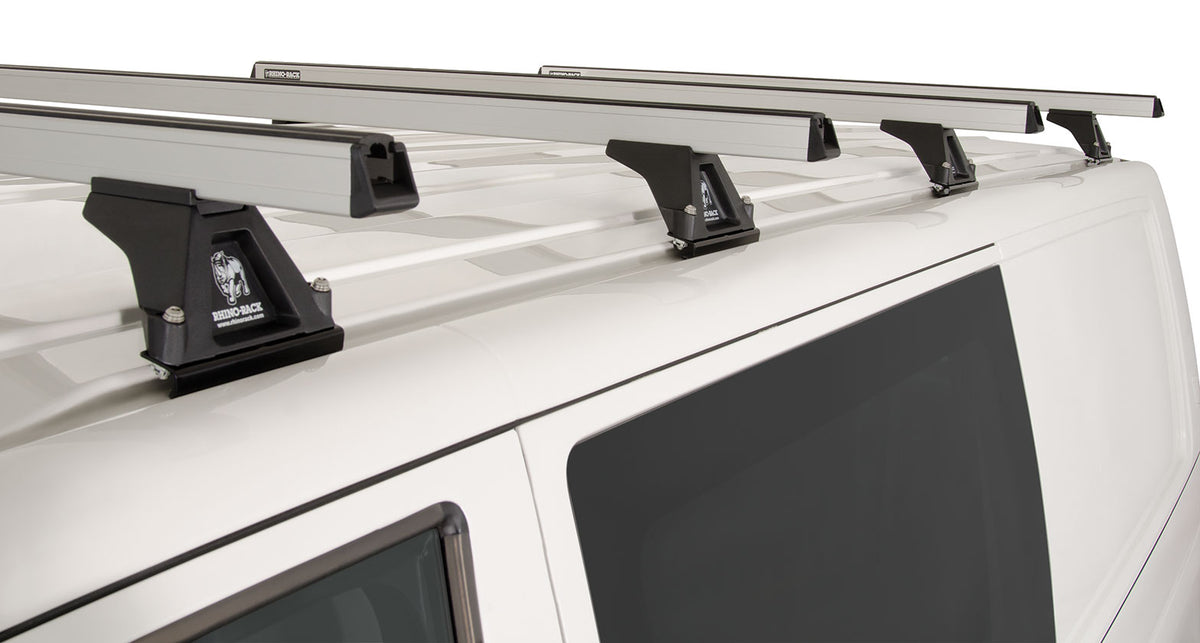 Heavy Duty Rltf Silver 4 Bar Roof Rack