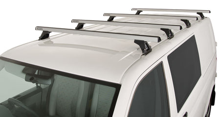 Heavy Duty Rltf Silver 4 Bar Roof Rack