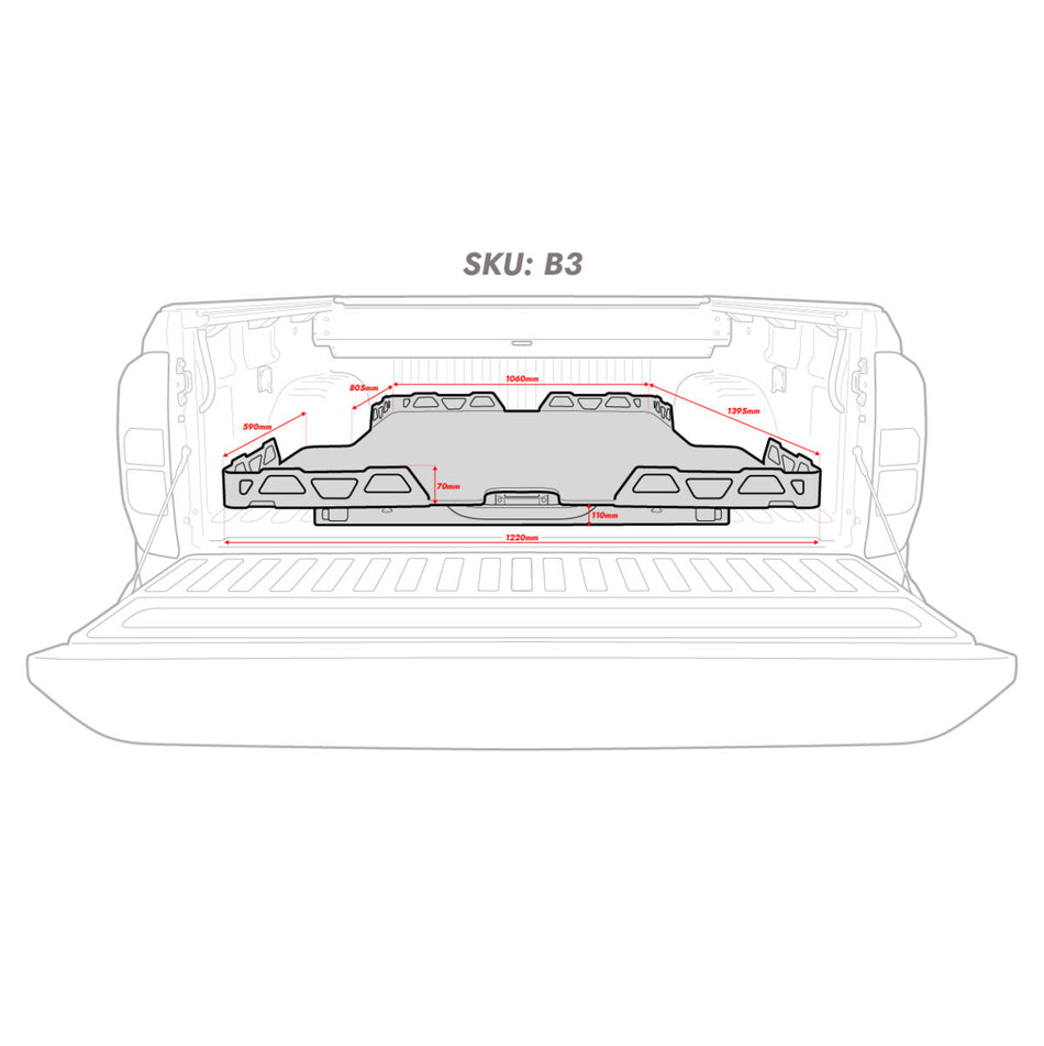 Hsp Loadslide – Mazda Bt-50 Dual Cab