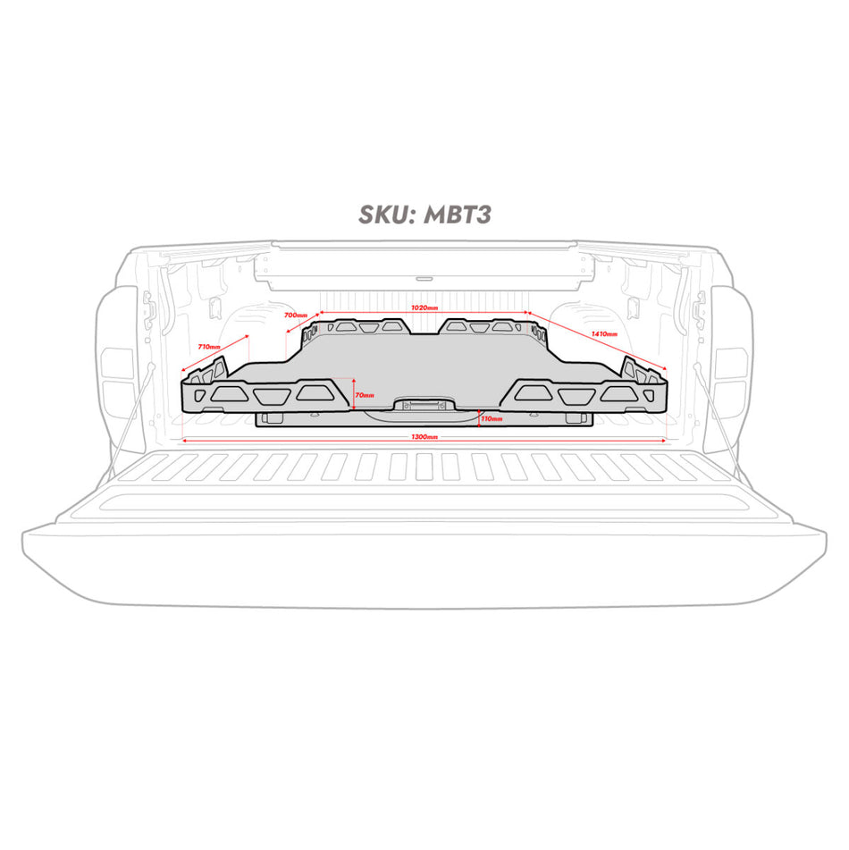 Hsp Loadslide – Mazda Bt50 Dual Cab 2020+