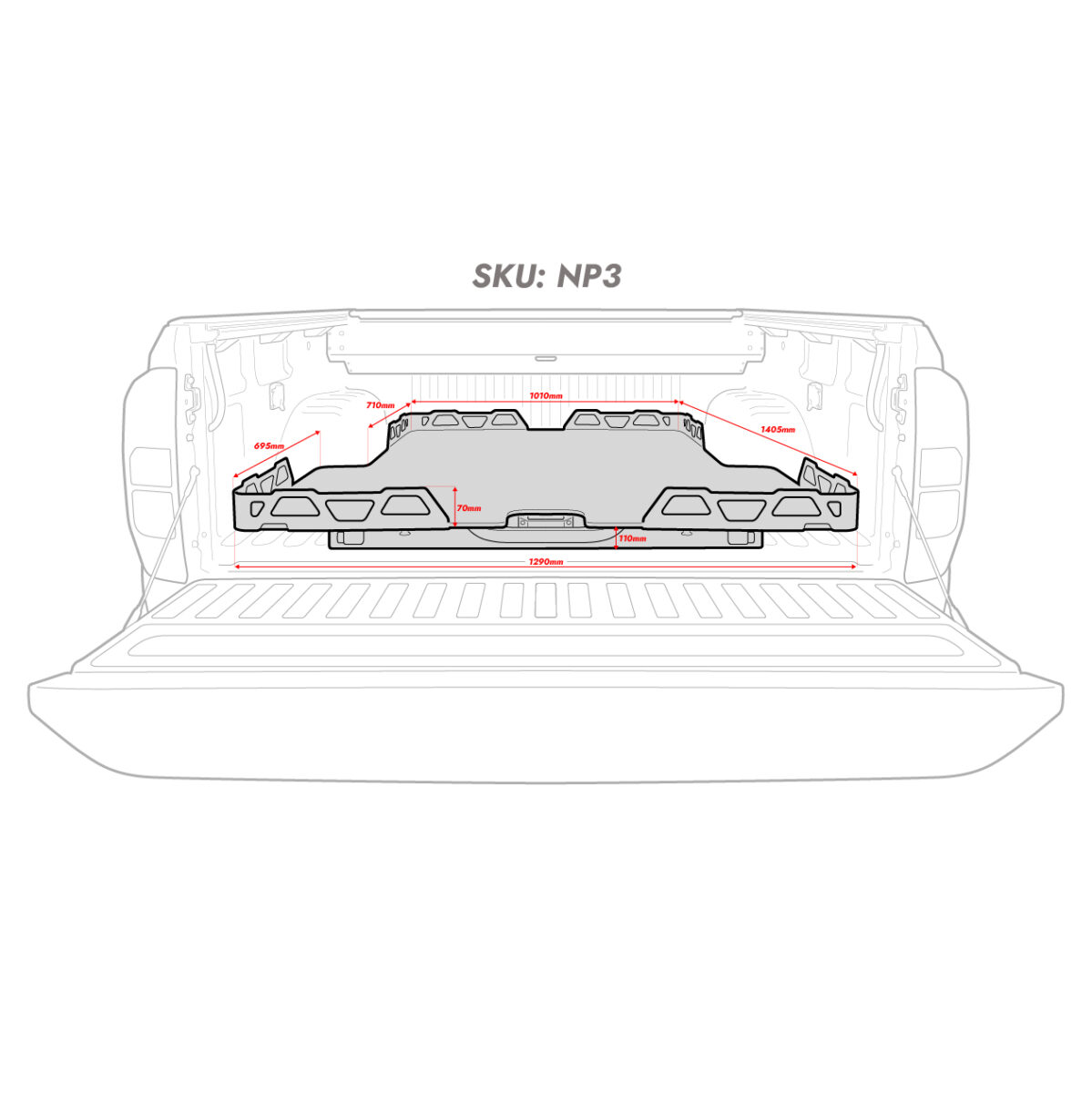 Hsp Loadslide – Nissan Navara D23 Np300 Dual Cab