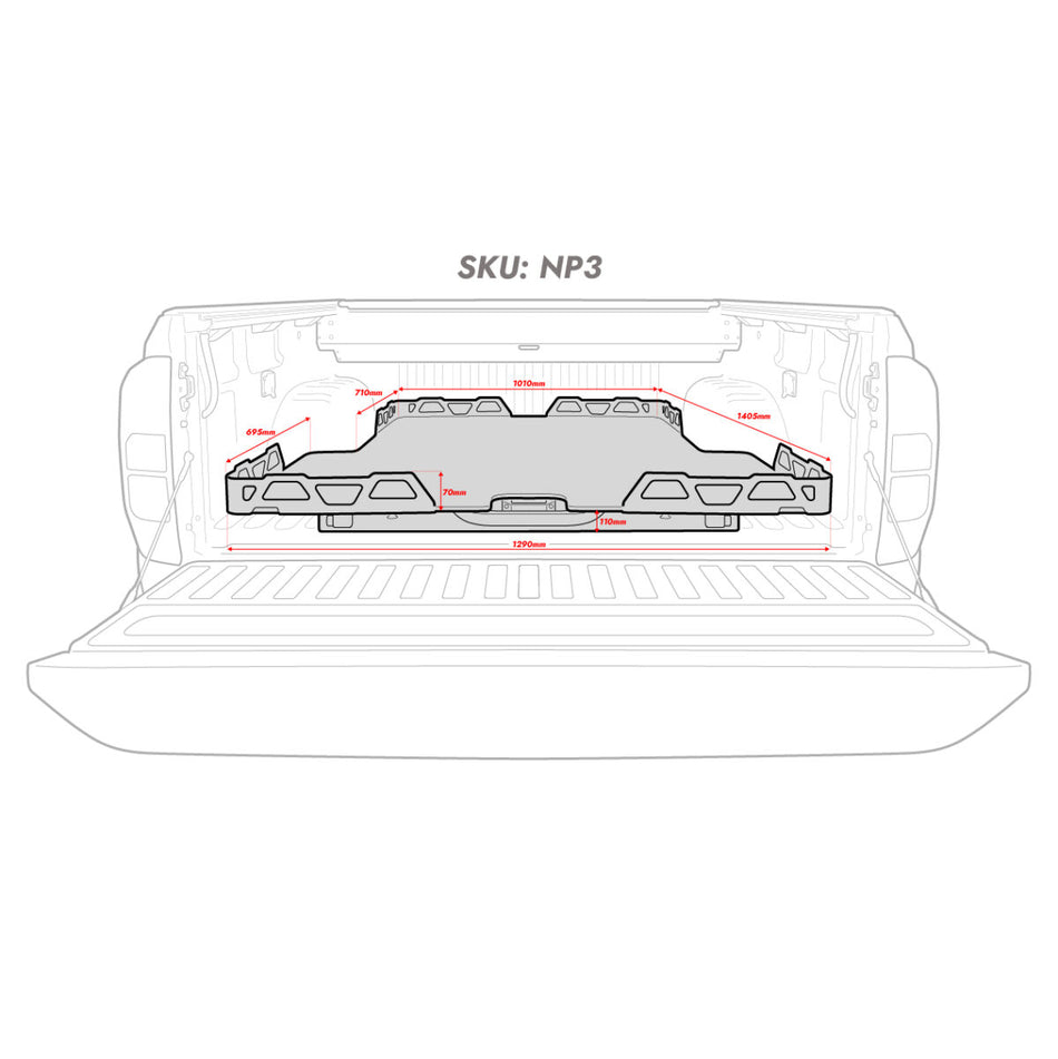 Hsp Loadslide – Nissan Navara D23 Np300 Dual Cab