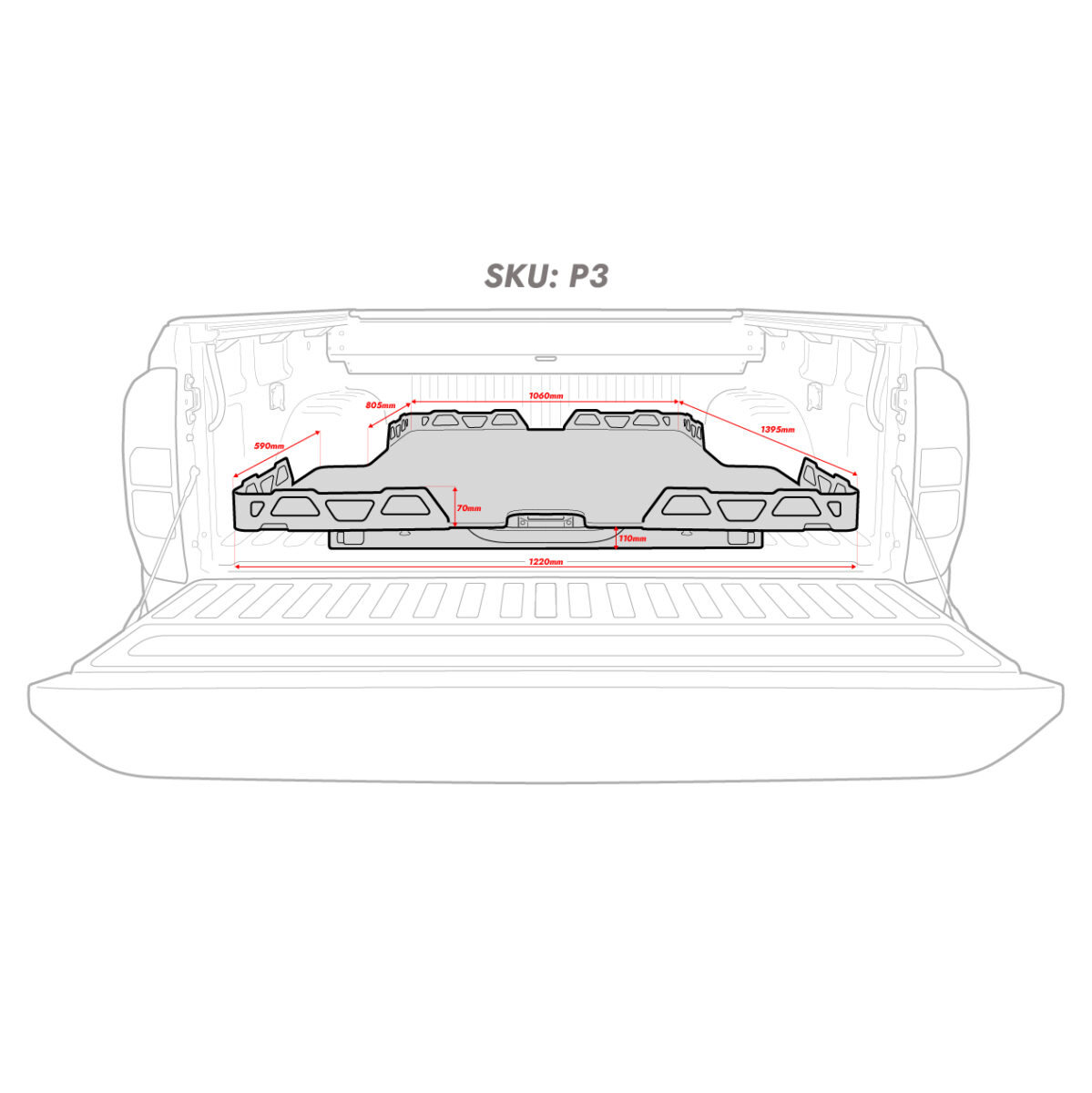 Hsp Loadslide – Ford Px & Pu Ranger Dual Cab