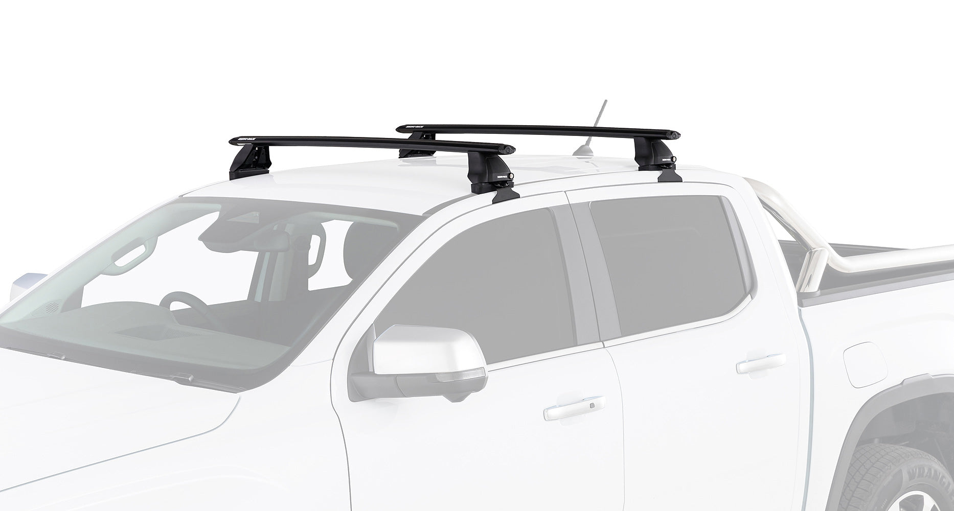 Vortex 2500 Black 2 Bar Roof Rack