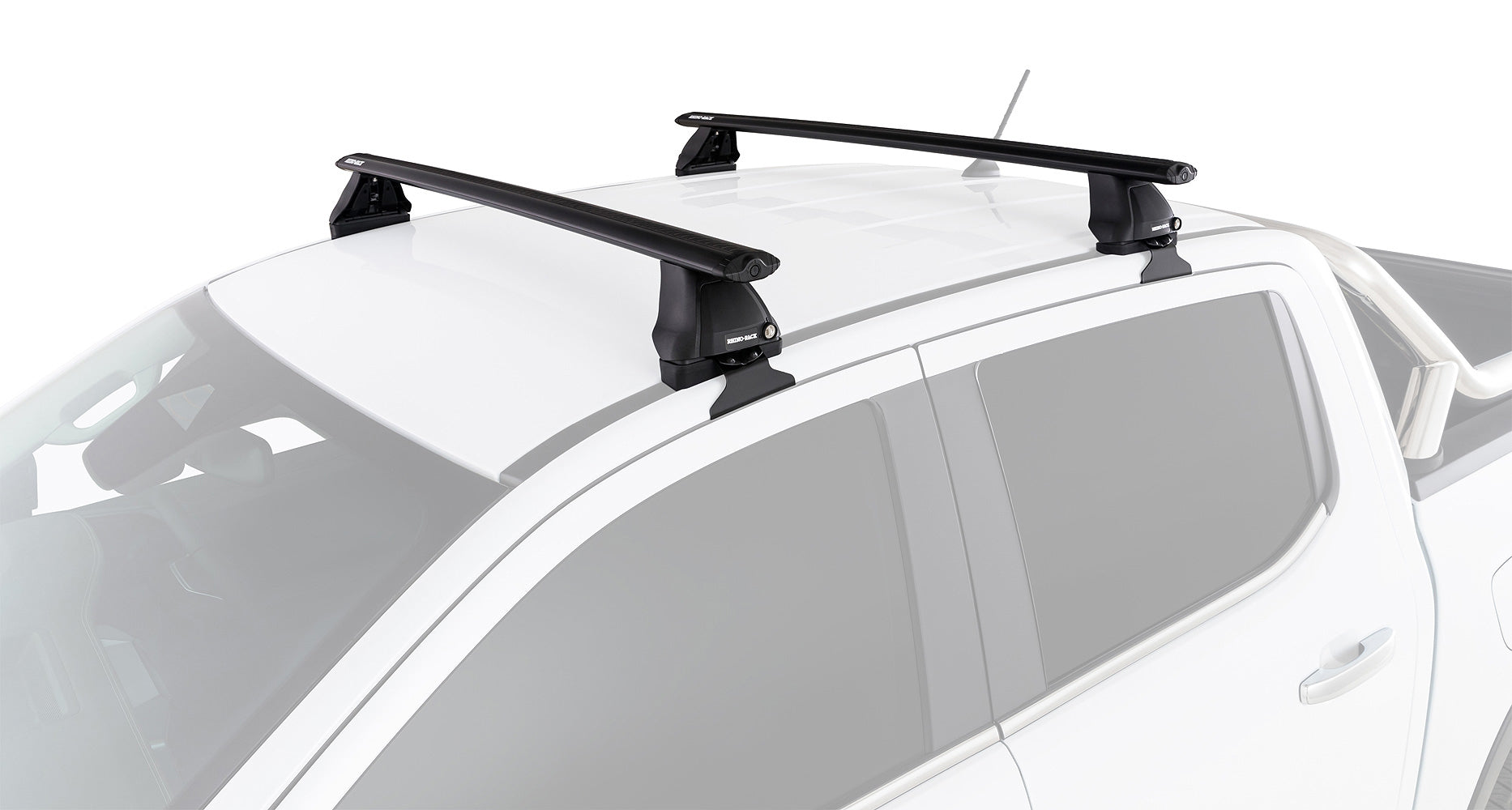 Vortex 2500 Black 2 Bar Roof Rack