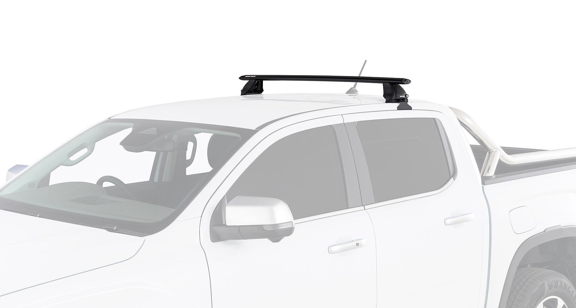 Vortex 2500 Black 1 Bar Rear Roof Rack