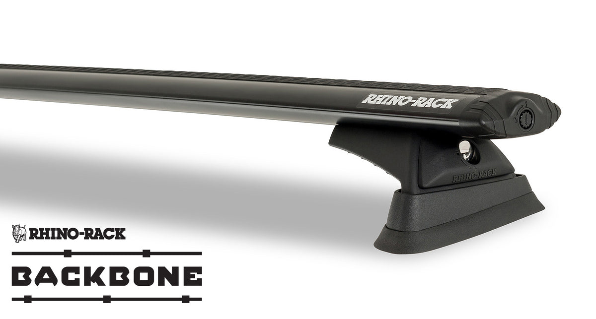 Vortex Black 2 Bar Rhino-Rack Backbone Roof Rack With Rcl Legs