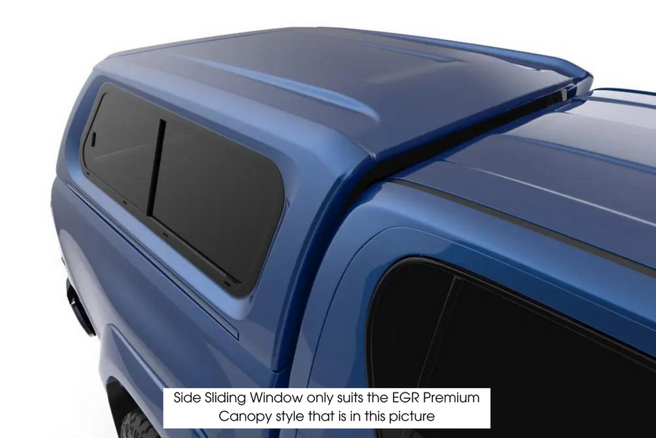 EGR Canopy - Drivers Side Sliding Window