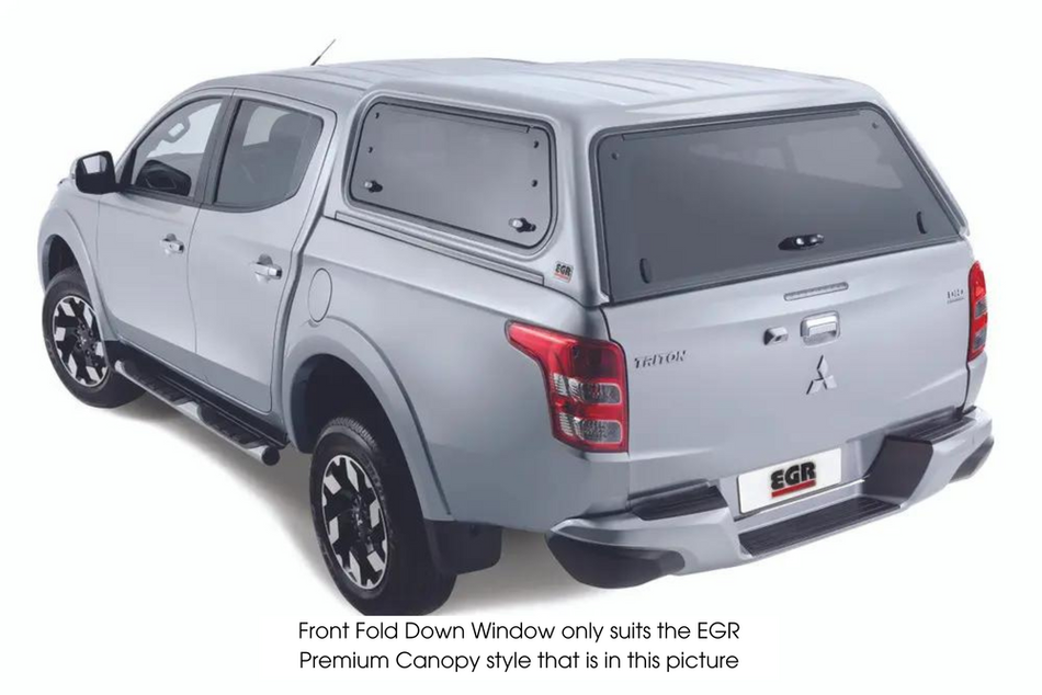 EGR Front Drop Down Window - Suits all EGR Canopies