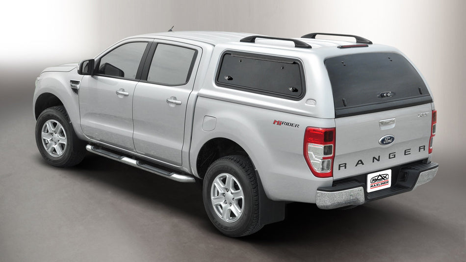 MAXTOP Canopy for Ford Ranger DC 2016+ - Side Lift-Up Windows -Painted