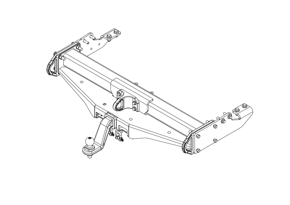 X-Bar to suit Toyota Hilux (2/2005 to 9/2015)