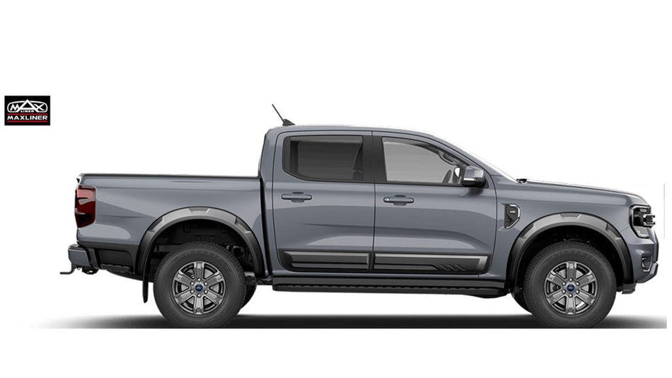 Max Fender Flares for the New Ranger - Black Textured - Compatible with XL / XLS / XLT / SPORT
