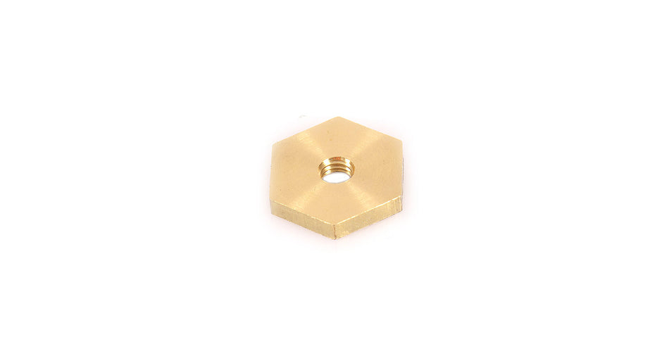 ROLA BRASS HEX NUT M6X20.57X3.5 (BP 10)