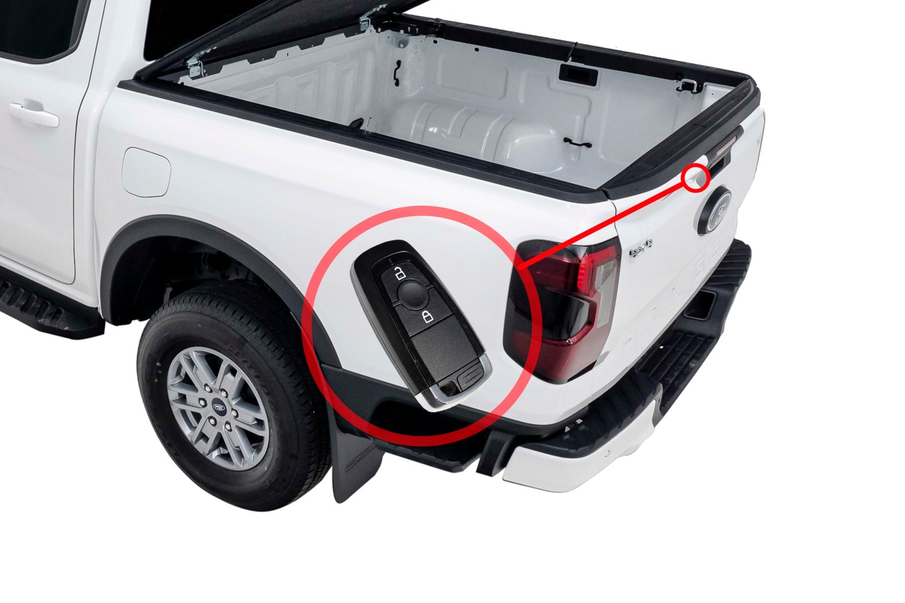 HSP Tail Lock Ranger/Raptor Next Gen Dual and Space Cab – Bars N Racks