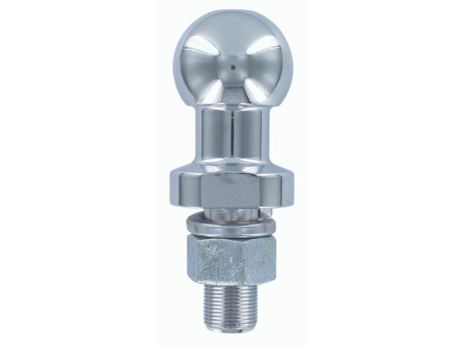 (05756) TOWBALL 70MMX1-1/4 InchX72MM FLAT CHROME HR