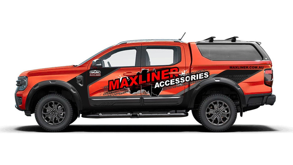 Max Fender Flares for the New Ranger - Black Textured - Compatible with XL / XLS / XLT / SPORT
