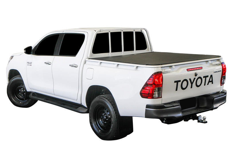 XS21407101TOD27 MAXLINER BEDLINERS Toyota Hilux J Deck DC 2015 Onward Over Rail Cut out for headboard