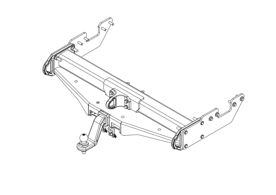 X-Bar to suit Toyota Hilux GUN/GGN C/C (10/2015 on)