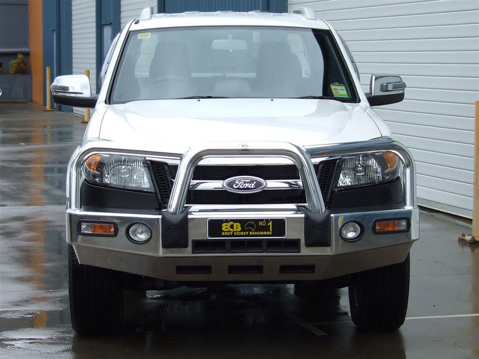 (BF70SYM) FORD RANGER PK Bullbar with Bumper Lights (04/09 to 09/11)