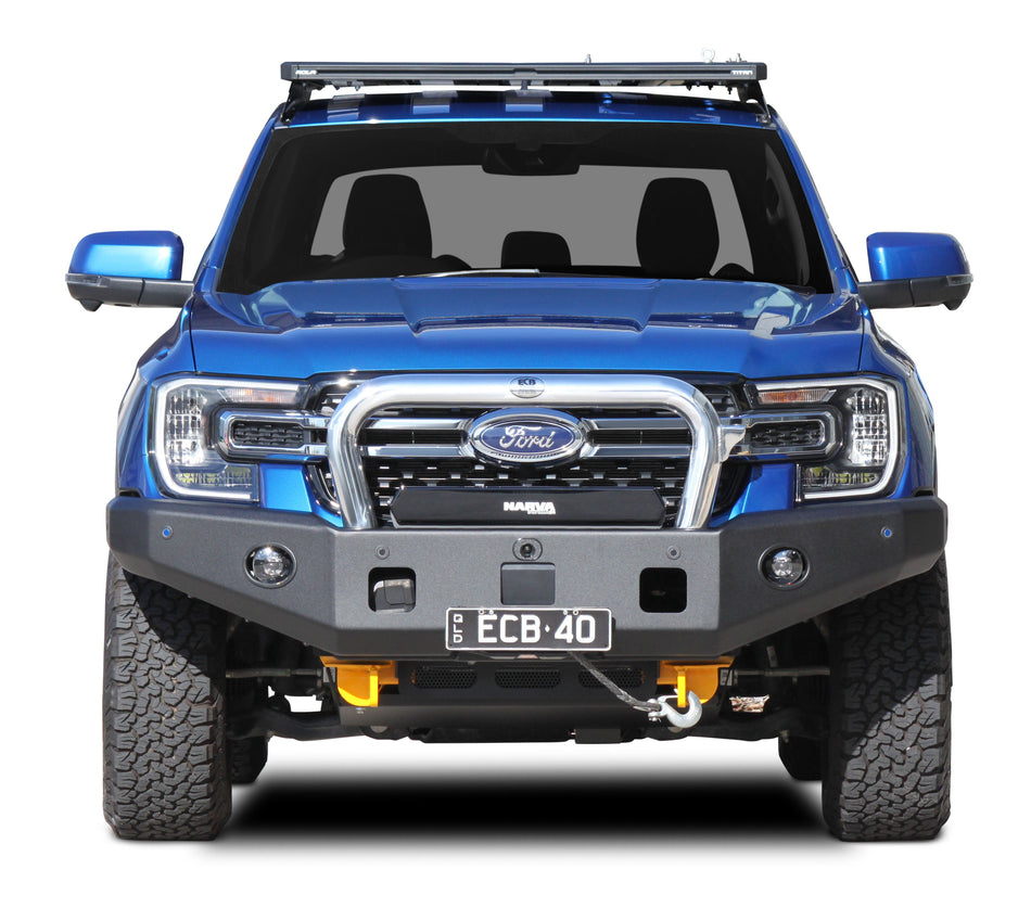 (ECF185SYPB) FORD RANGER Single Hoop Winch Bar (05/22 to )