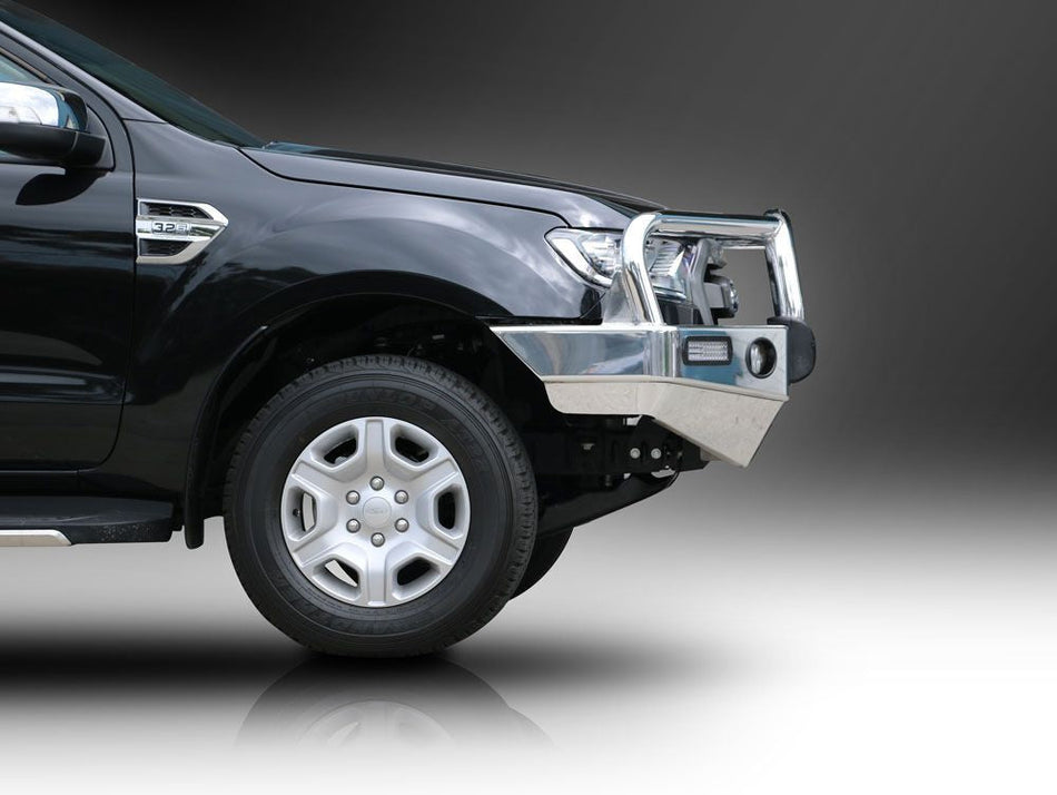 (EAF167SYZ) FORD RANGER PX MKII Bullbar with Bumper Lights (07/15 to 08/18)