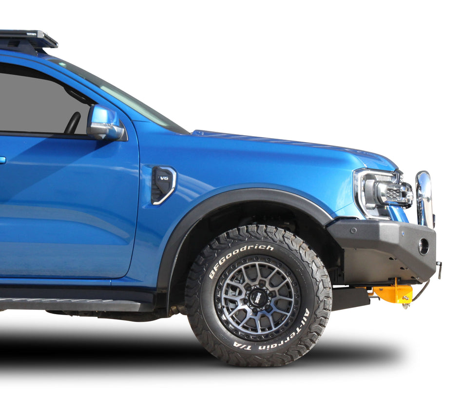(ECF185SYPB) FORD RANGER Single Hoop Winch Bar (05/22 to )