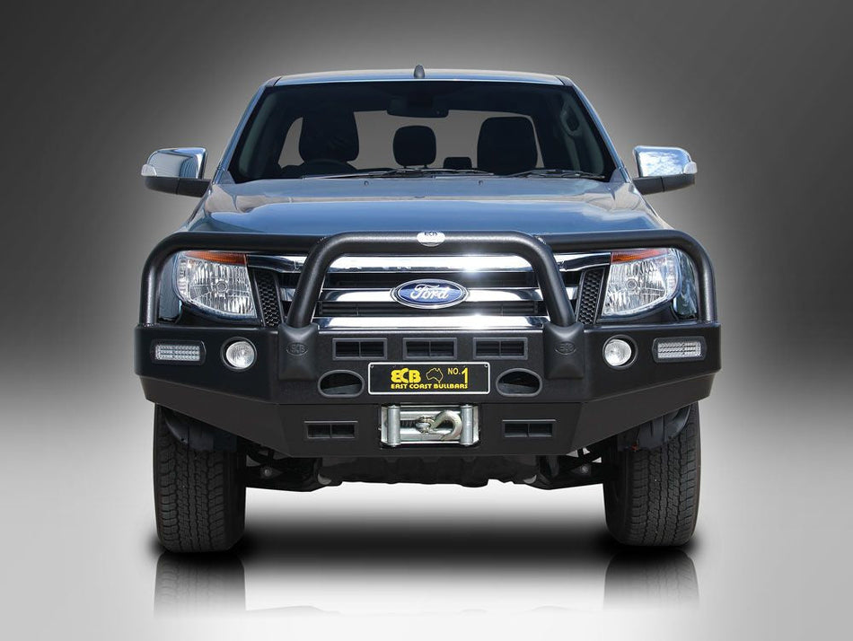 (BF79SYM) FORD RANGER PX Winch Bullbar with Bumper Lights (10/11 to 06/15)