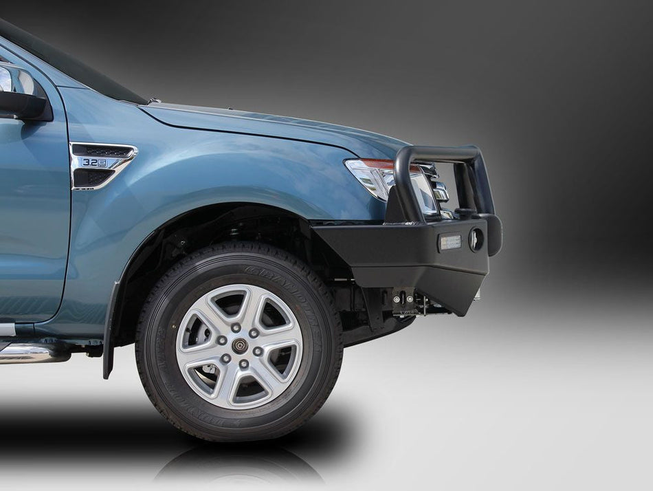 (BF79SYM) FORD RANGER PX Winch Bullbar with Bumper Lights (10/11 to 06/15)