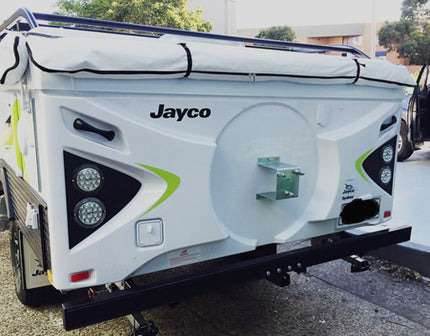 Manufacturing Caravan Rear Bar Caravan Rear Bar - Caravan Rear Bumper Bar | Bars N Racks