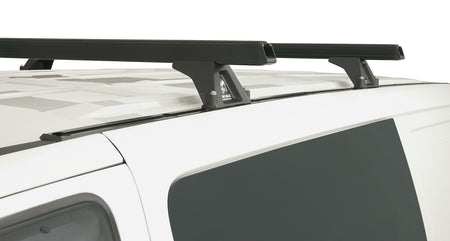 Heavy Duty Rltf Trackmount Black 2 Bar Roof Rack