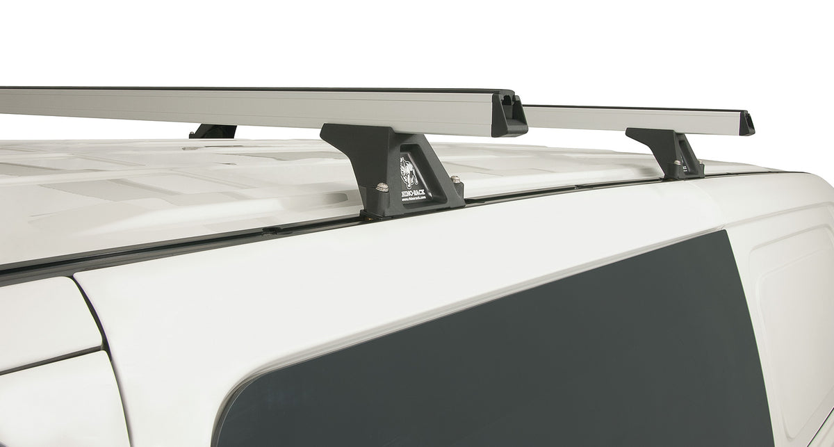 Heavy Duty Rltf Silver Trackmount 2 Bar Roof Rack