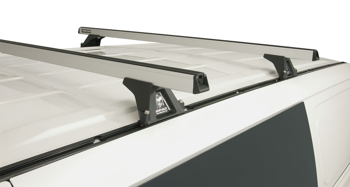 Heavy Duty Rltf Silver Trackmount 2 Bar Roof Rack