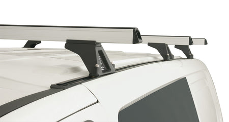 Heavy Duty Rltf Trackmount Silver 3 Bar Roof Rack