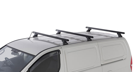 Heavy Duty Rltf Black 3 Bar Roof Rack