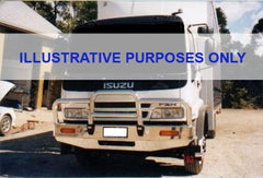 Isuzu Ftr900 (F3) Deluxe 3 Bullbar With Towpin (/03 To /05)