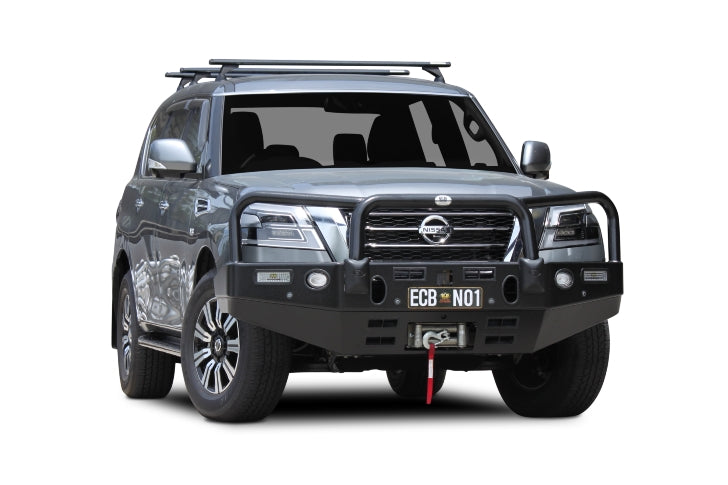 Nissan Patrol Y62 Winch Bullbar With Bumper Lights (08/19 To )