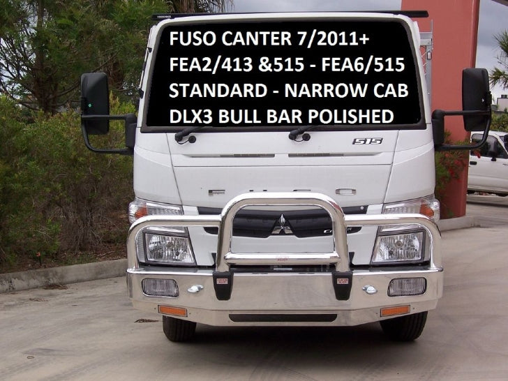 Fuso Canter Fe Deluxe 3 Bullbar (/11 To 10/12)