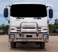 Isuzu Fss (Fh) Deluxe 3 Bullbar With Towpin (/08 To 11/21)