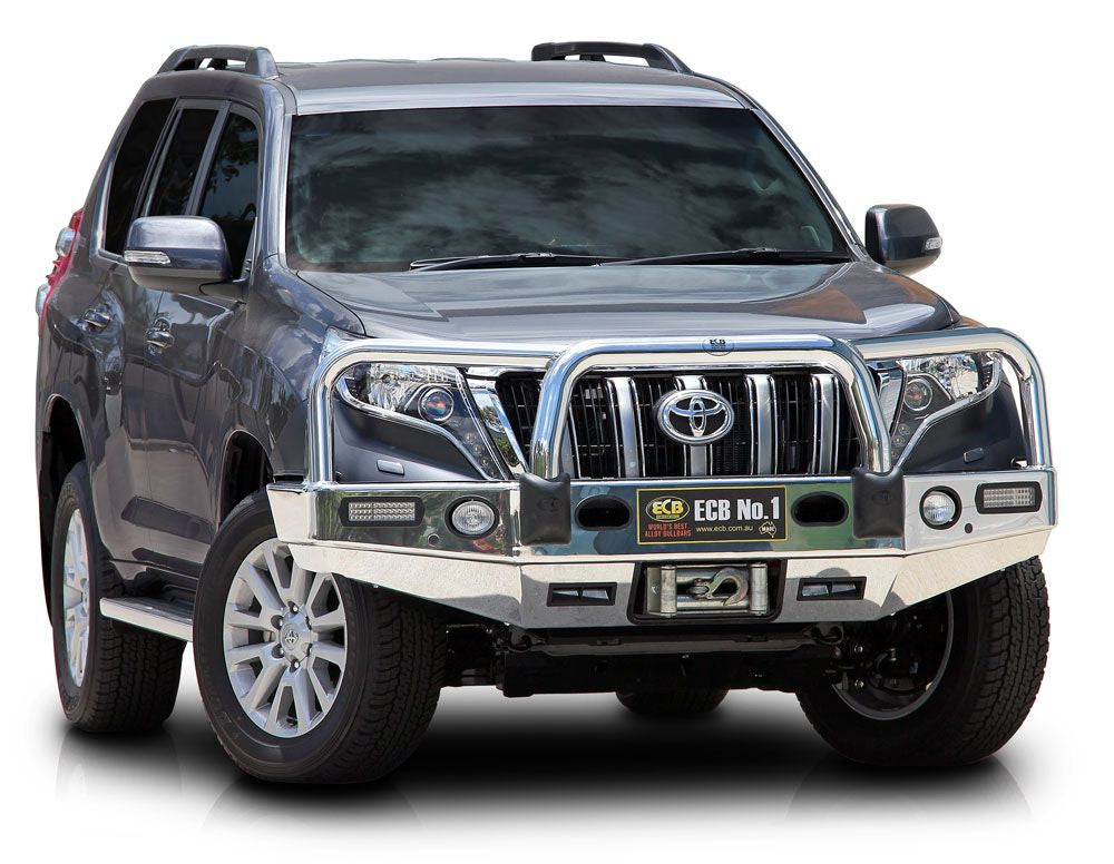 Toyota Prado 150 Series 2 Winch Bullbar With Bumper Lights (11/13 To 10/17)