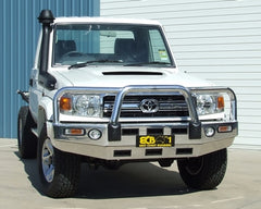 Toyota Landcruiser 79 Series Bullbar With Bumper Lights (03/07 To 08/09)