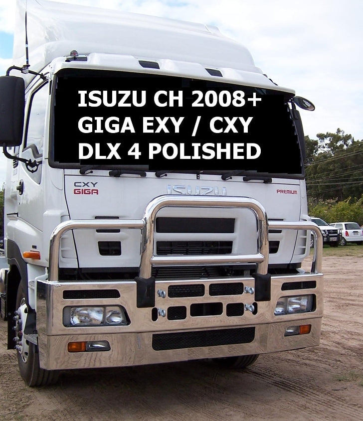 Isuzu Giga Eh Deluxe 4 Bullbar With Towpin (/08 To )