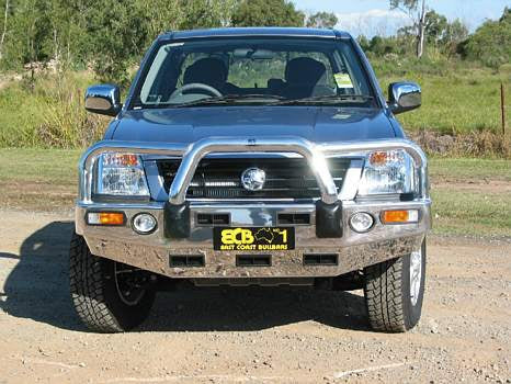 Holden Rodeo Ra Bullbar With Bumper Lights (03/03 To 12/06)