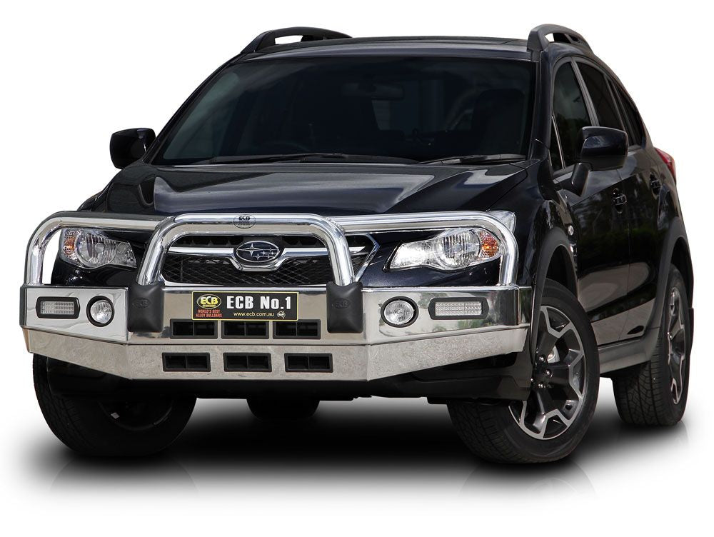 Subaru Xv Bullbar With Bumper Lights (11/12 To 04/17)