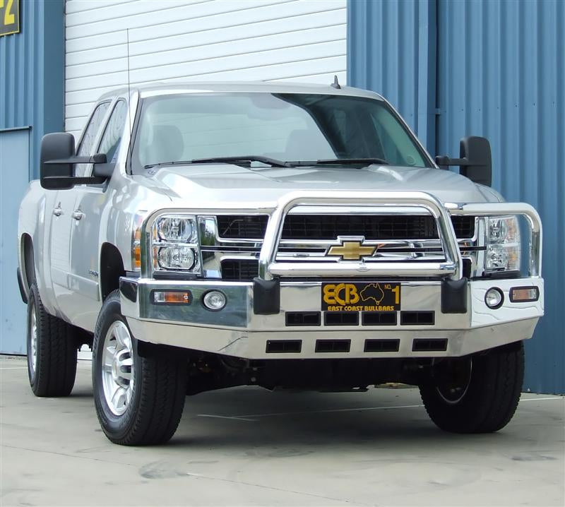 Chevrolet Silverado 2500Hd Bullbar With Bumper Lights (/08 To /10)