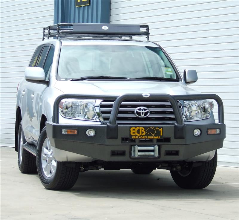 Toyota Landcruiser 200 Series Winch Bullbar With Bumper Lights (11/07 To 01/12)