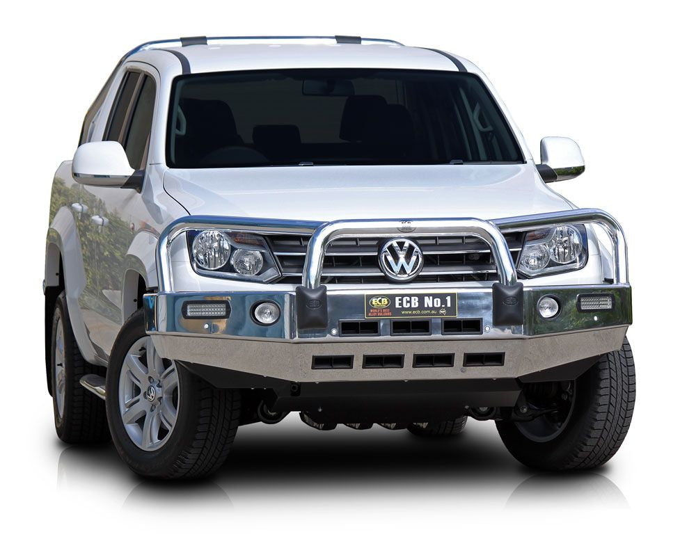 Volkswagen Amarok Bullbar With Bumper Lights (07/10 To 08/16)