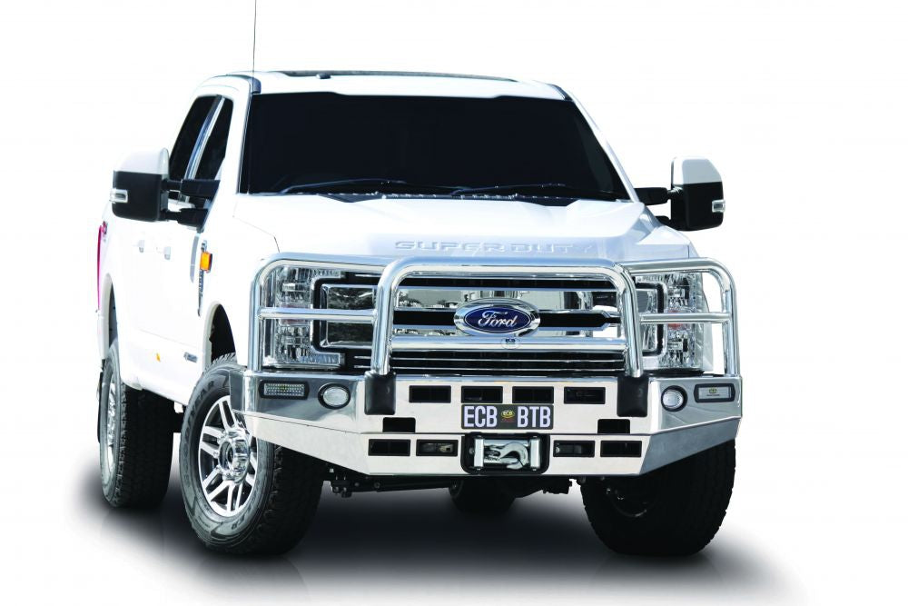 Ford F250 Super Duty Winch Bullbar With Bumper Lights (My17 To )